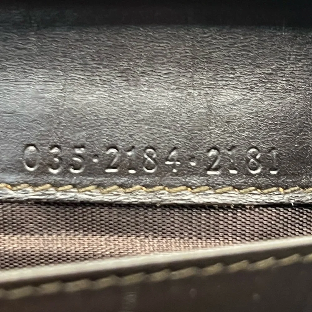 Vintage Gucci Wallet Re-painted Fabric Body - Picture 9 of 10